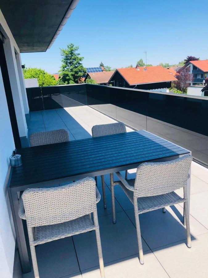 Ferienwohnung Panorama Penthouse Füssen Exterior foto