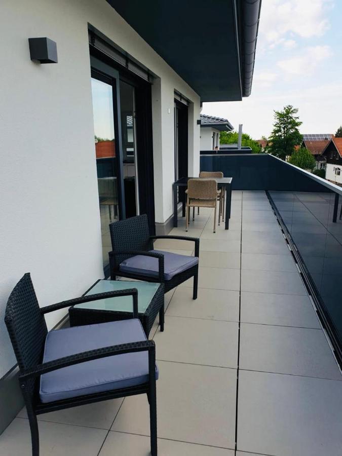 Ferienwohnung Panorama Penthouse Füssen Exterior foto