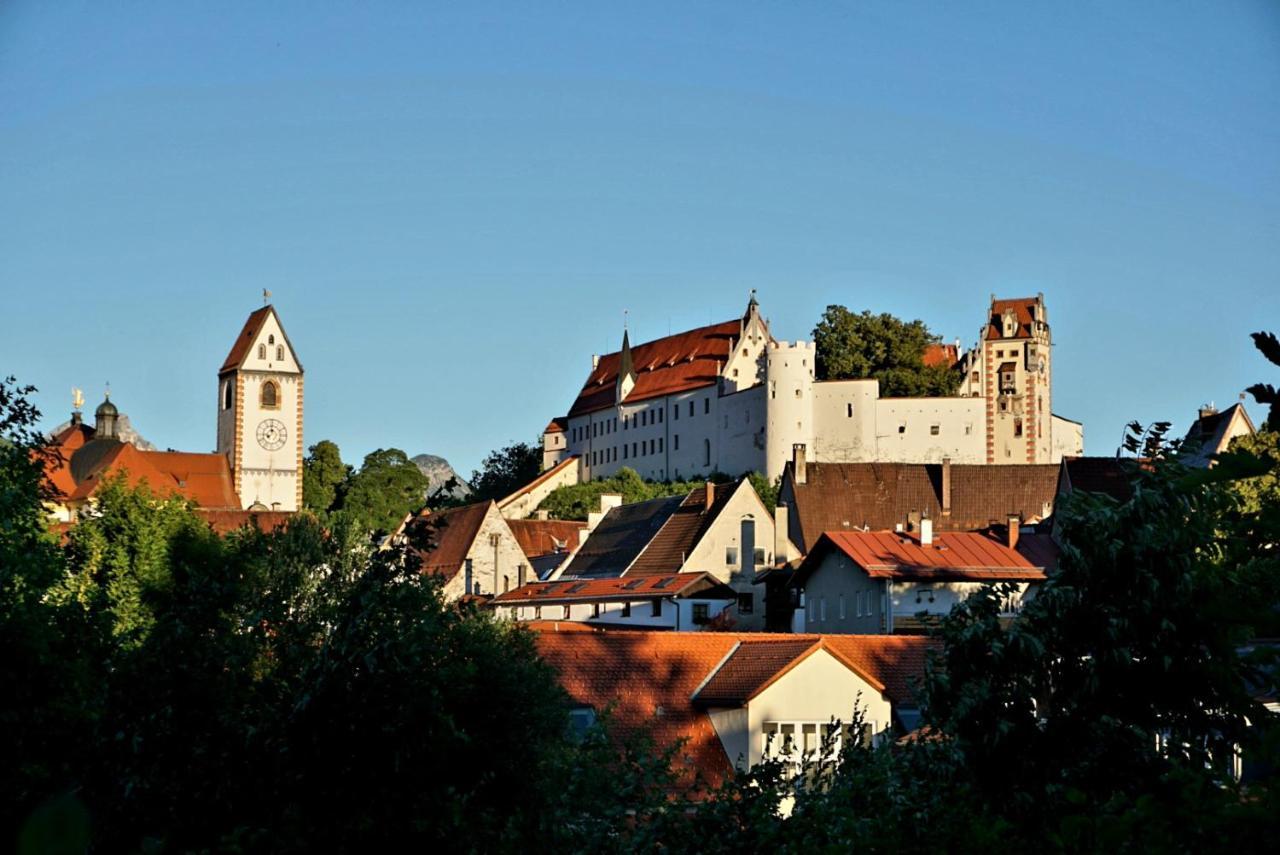 Ferienwohnung Panorama Penthouse Füssen Exterior foto