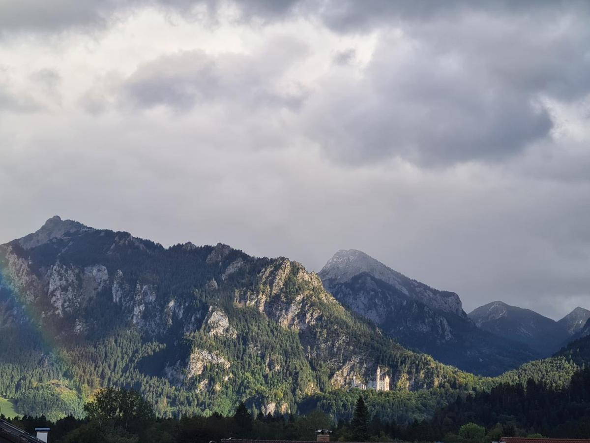 Ferienwohnung Panorama Penthouse Füssen Exterior foto