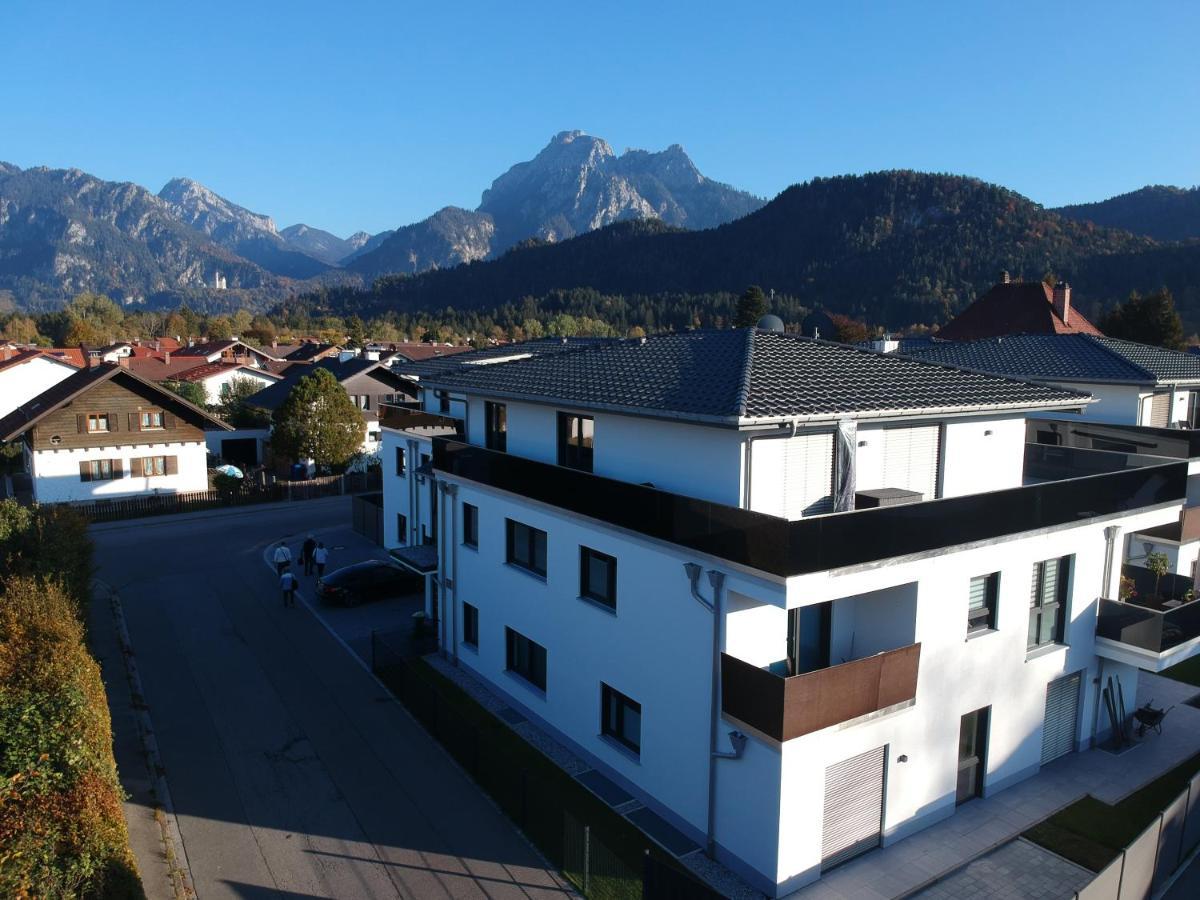 Ferienwohnung Panorama Penthouse Füssen Exterior foto