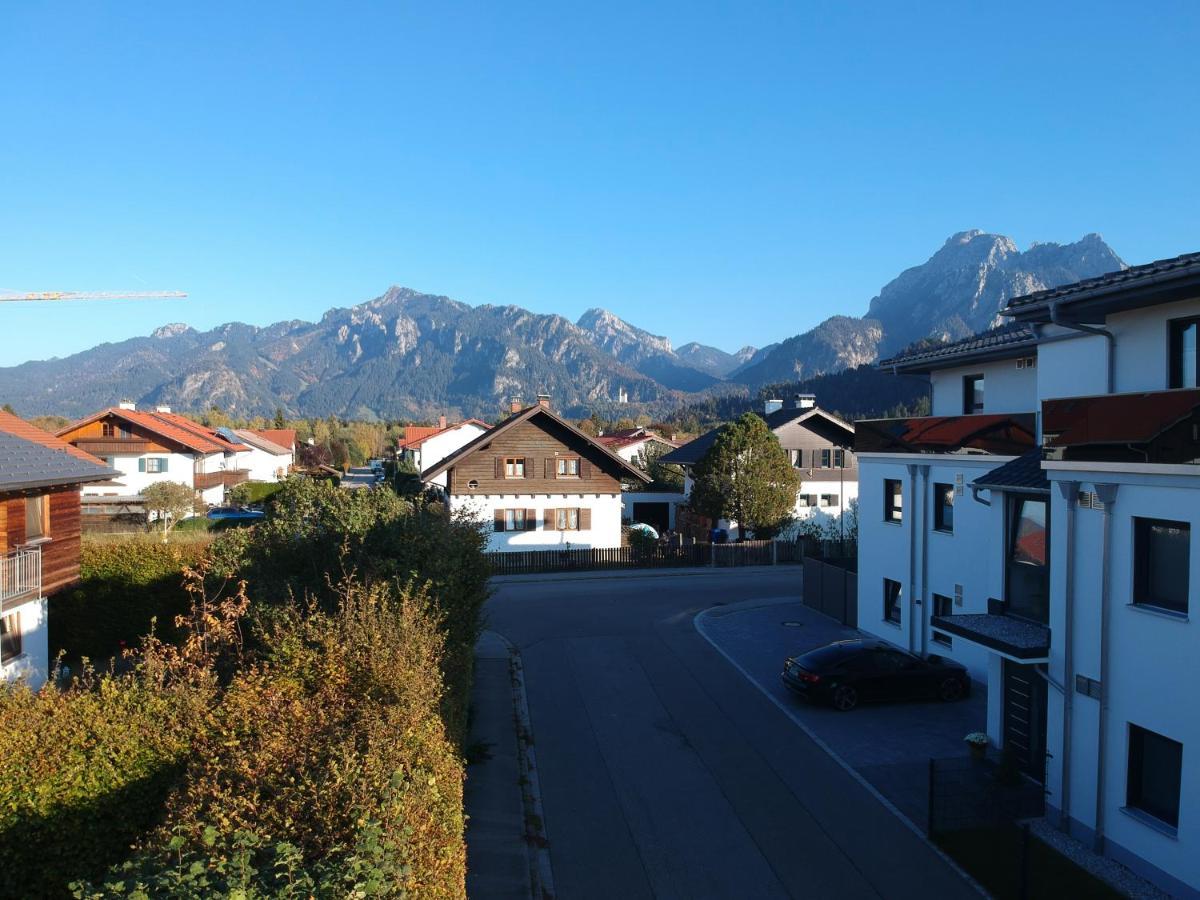 Ferienwohnung Panorama Penthouse Füssen Exterior foto